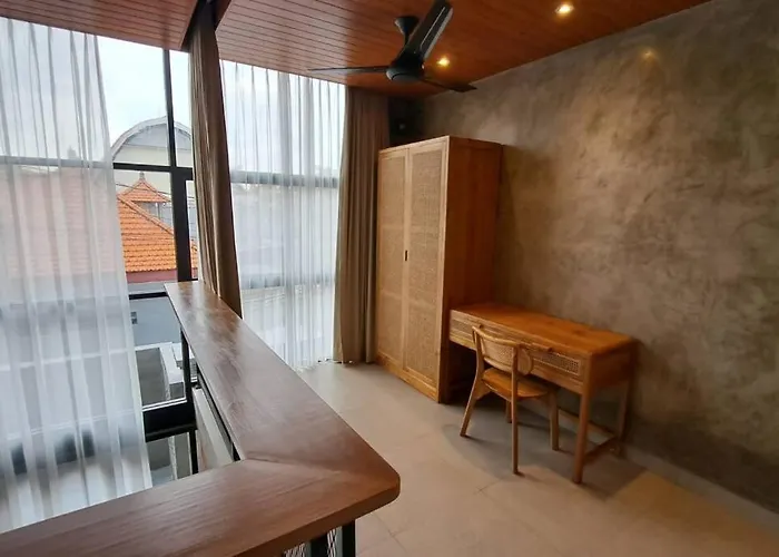 New! Man Cave Industrial Loft At Central Berawa ヴィラ チャングー